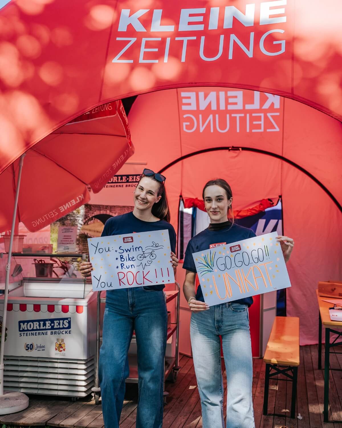 UNIKAT Promotion-Team für Kleine Zeitung